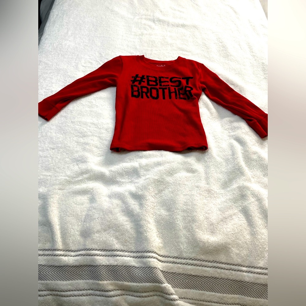 Red cotton shirt from Garanimais